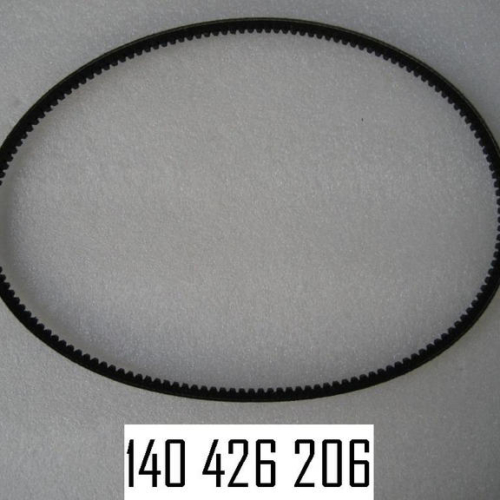 140426206 - DRIVE BELT 8 X 630 DIN2215, ELEKTR.RESITANCE < 200 K OHM
